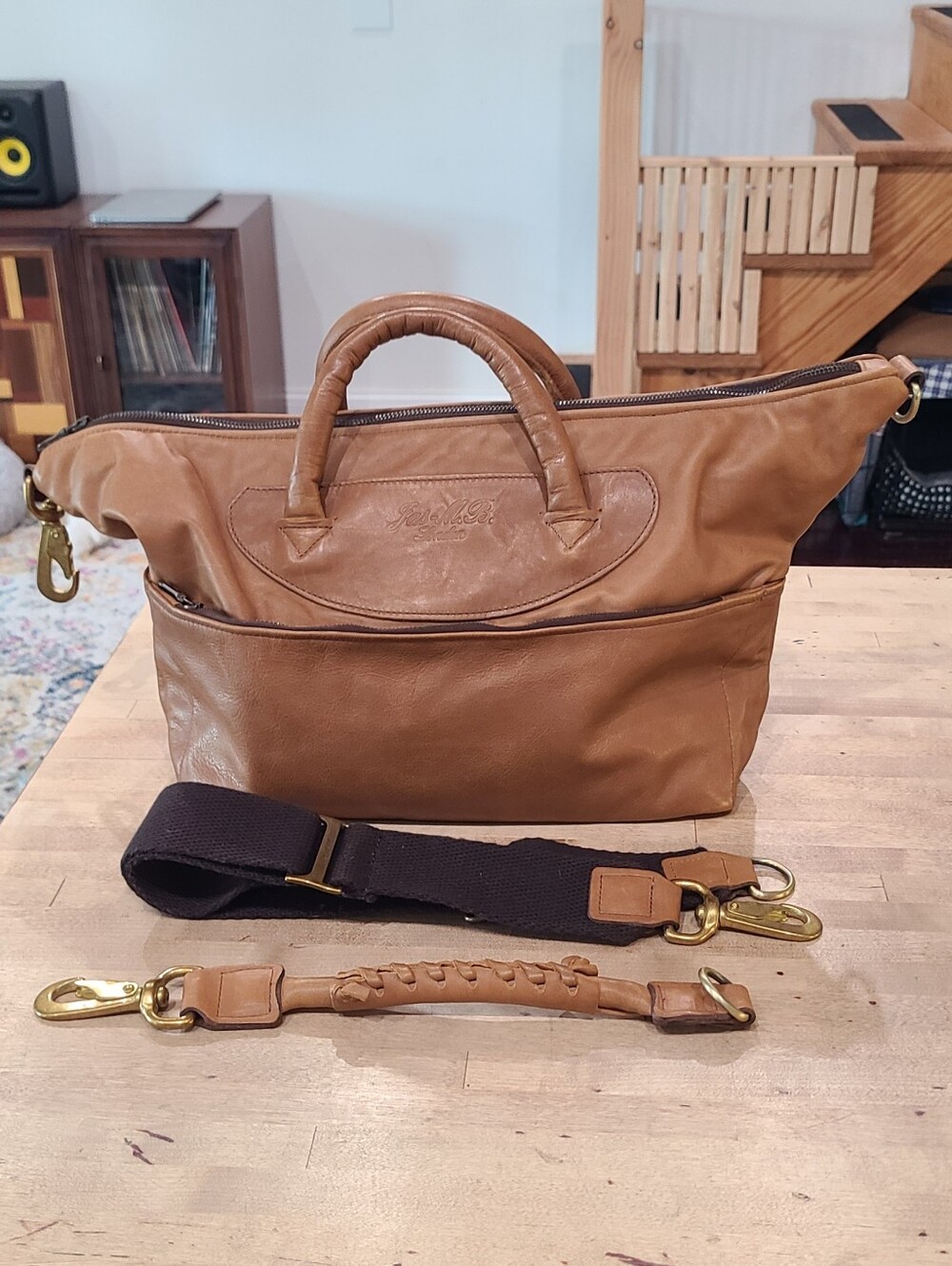 Jas M.B. Wings Traveler 80% Soft Tan Lightly Used